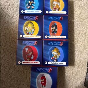 Sonic 3 Collectible Figurines Set